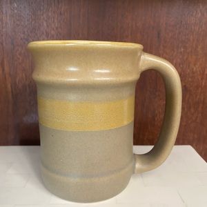 Vintage stoneware sunny Korea mug